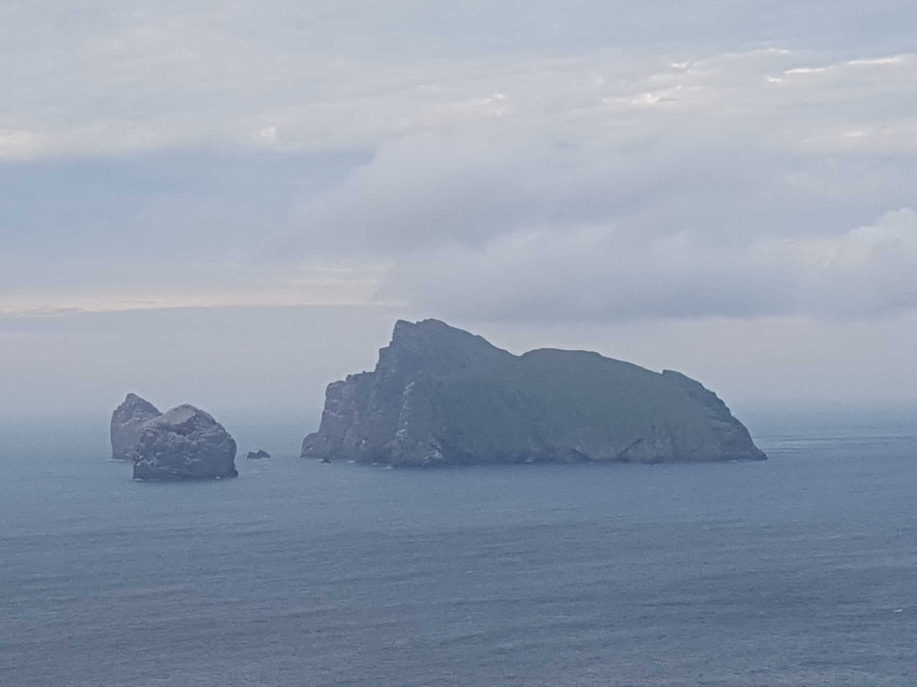Boreray island with Stac an Armin and Stac Lee.