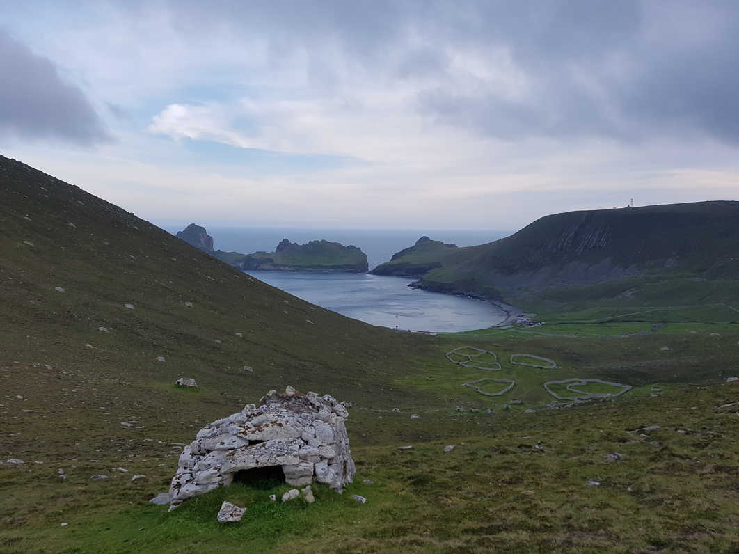 A stone cleat on St. Kilda.