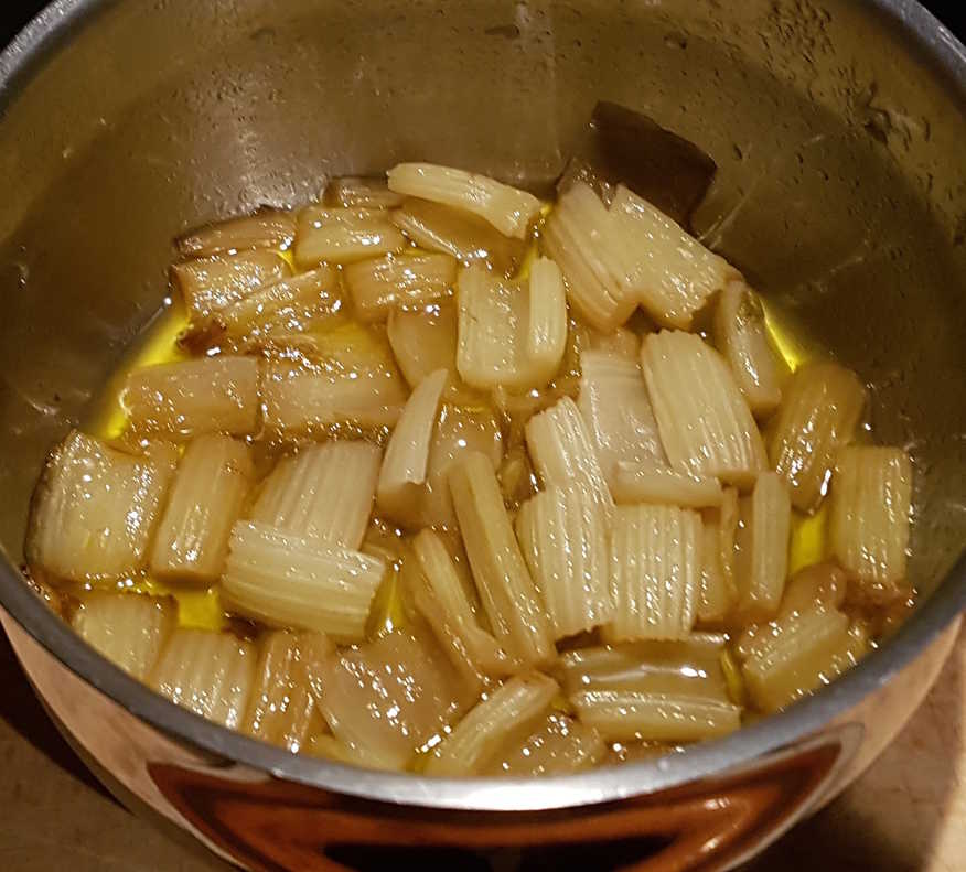 Becherovka Braised Celery