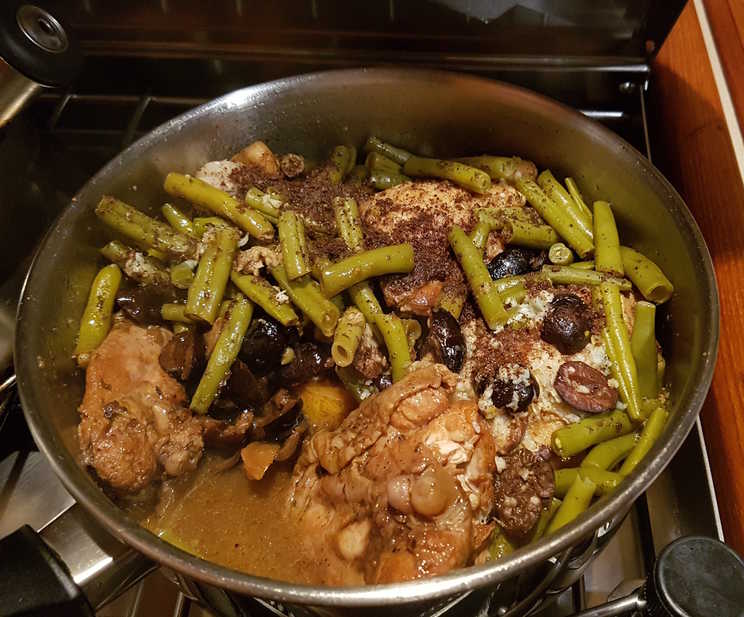 Chicken and Green Bean Tagine