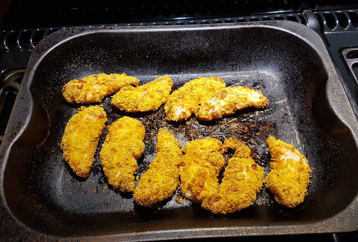 Cooked Cornflake Chicken