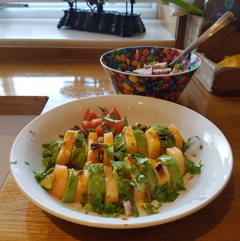 Melon and Avocado Salad