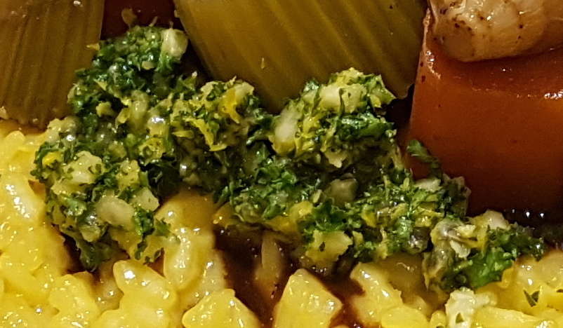 Passion Fruit Gremolata