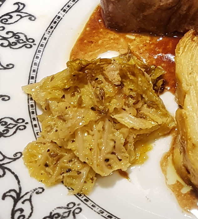 Buttered Cabbage with Cumin