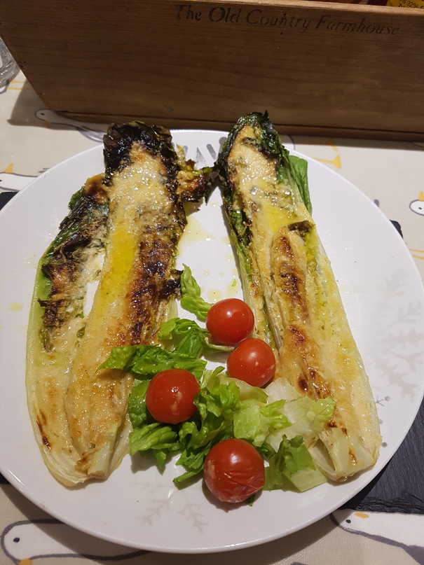 Grilled Caesar Salad