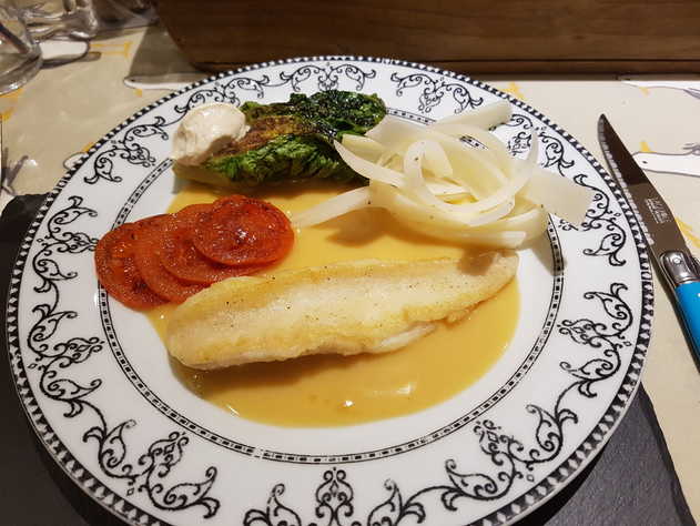 Lemon Sole with Beurre Blanc