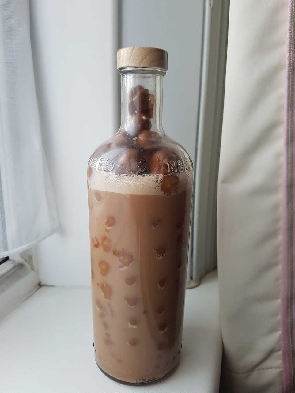 Malteser Vodka in progress