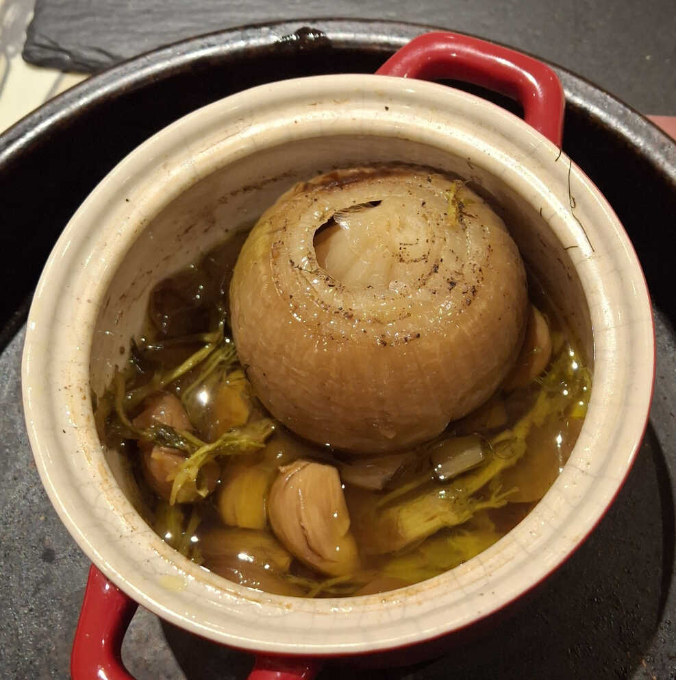 Roasted Onion and Garlic