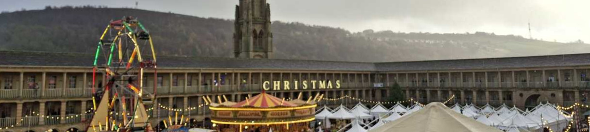 Piece Hall at Christmas