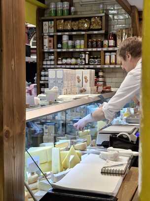 Calder Cheesehouse in Borough Market, Halifax.