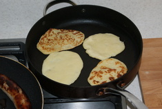 Tatty Scones Cooking