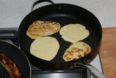 Tatty Scones Cooking