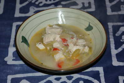 Chicken Soup with Lemon and Rice