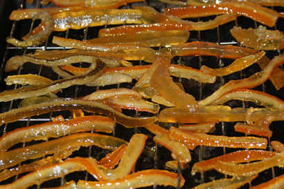 Peels Drying.