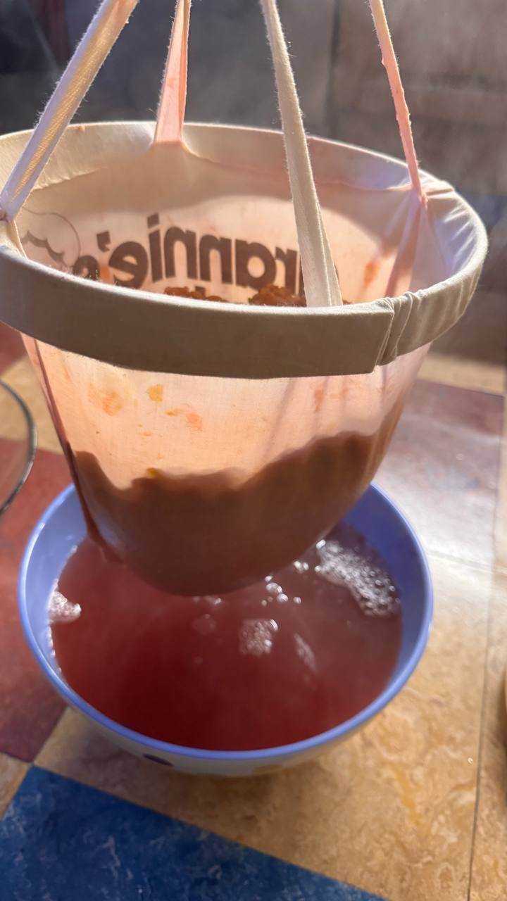 Straining the Jelly