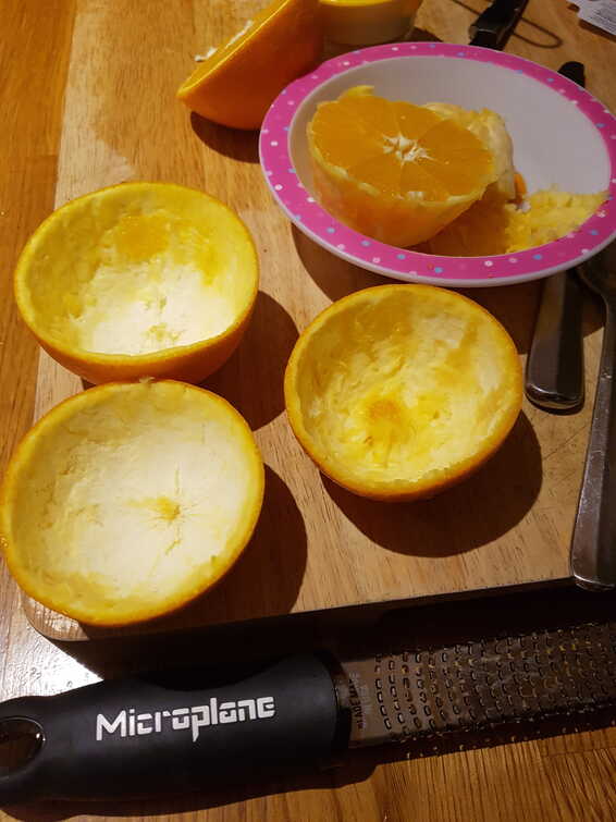 Preparing the Possets.