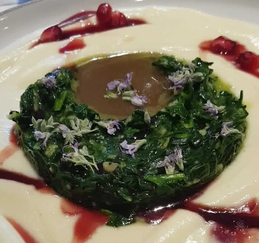 Wilted Spinach with Tarragon