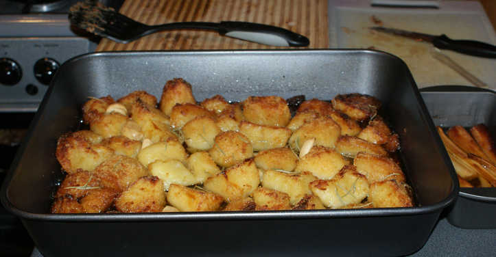 Crunchy Roast Potatoes