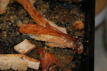 Pork crackling