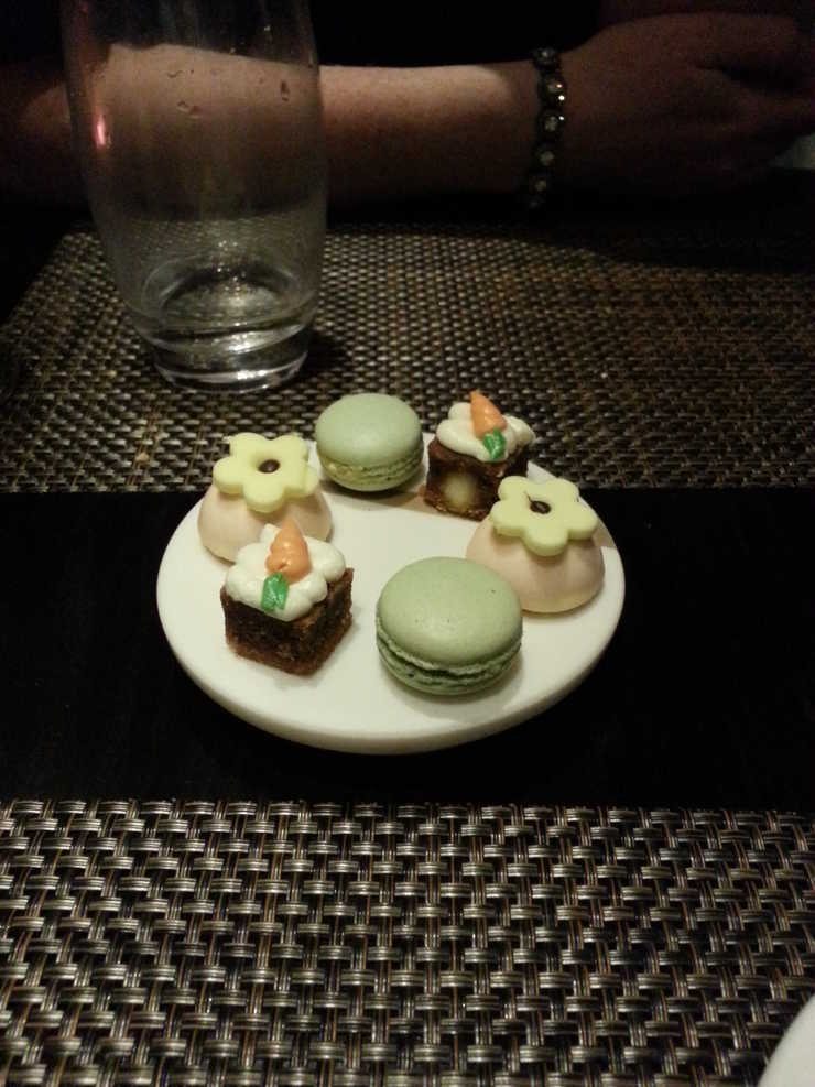 Petit fours.