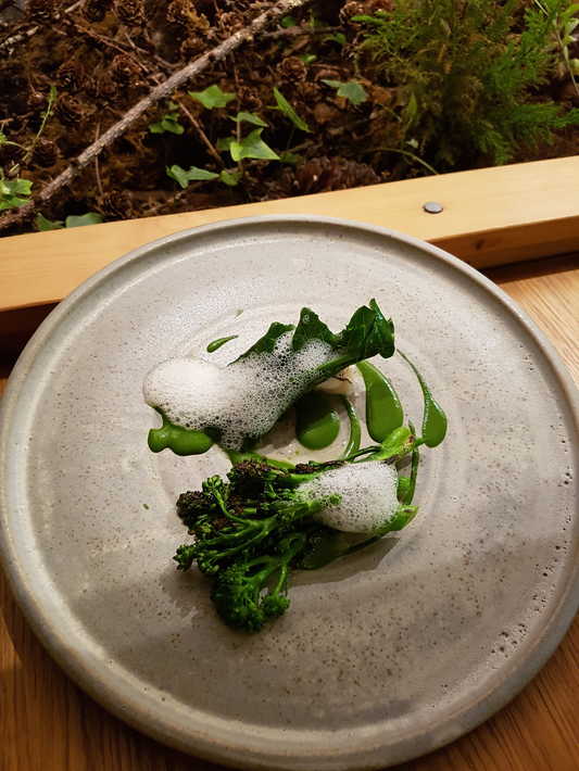 Monkfish, broccoli & verbena